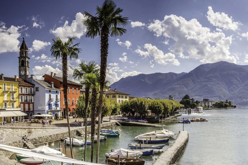 Ascona: Residenza Sabrina,App 2.5 Locali E Piscina Exterior photo