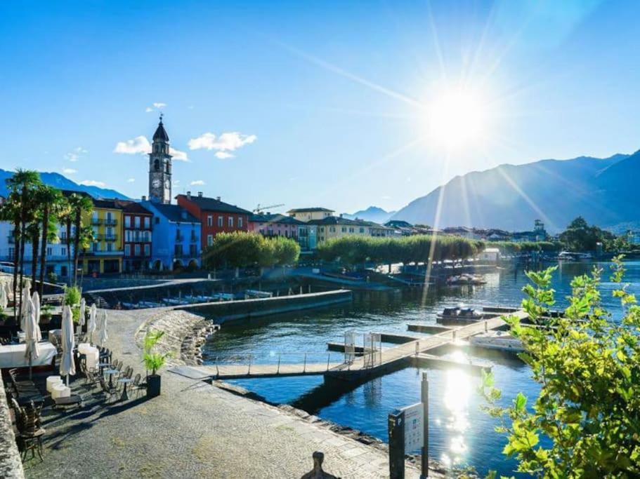 Ascona: Residenza Sabrina,App 2.5 Locali E Piscina Exterior photo